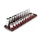 Tekton 3/8 Inch Drive 6-Point Socket Set with Rails, 24-Piece (8-19 mm) SHD91215 - alternate 1